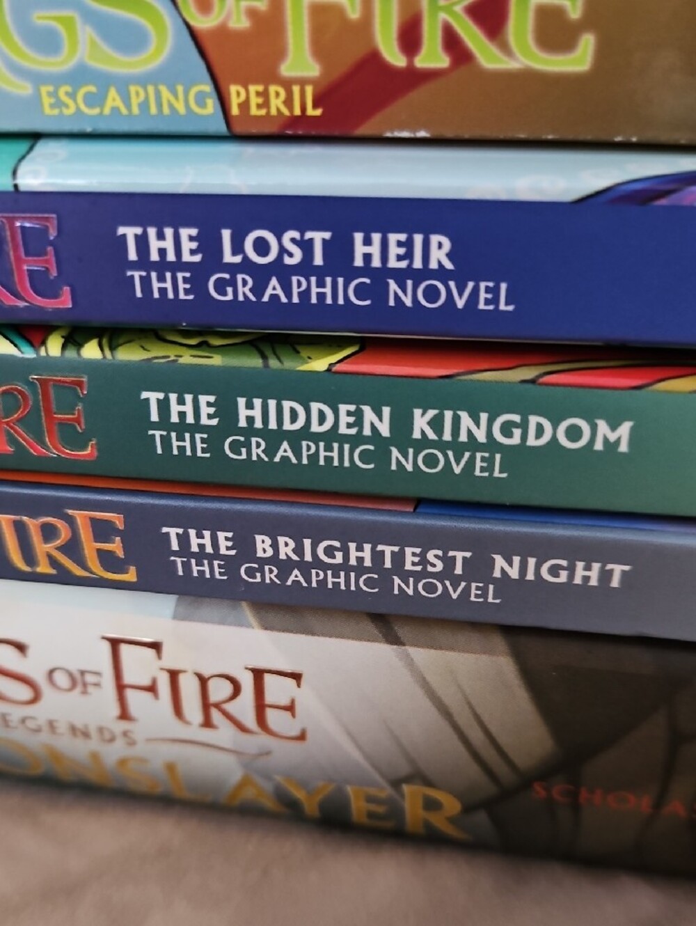 Children Summer Reading 7 Books Wings of Fire Book Set by Scholastic